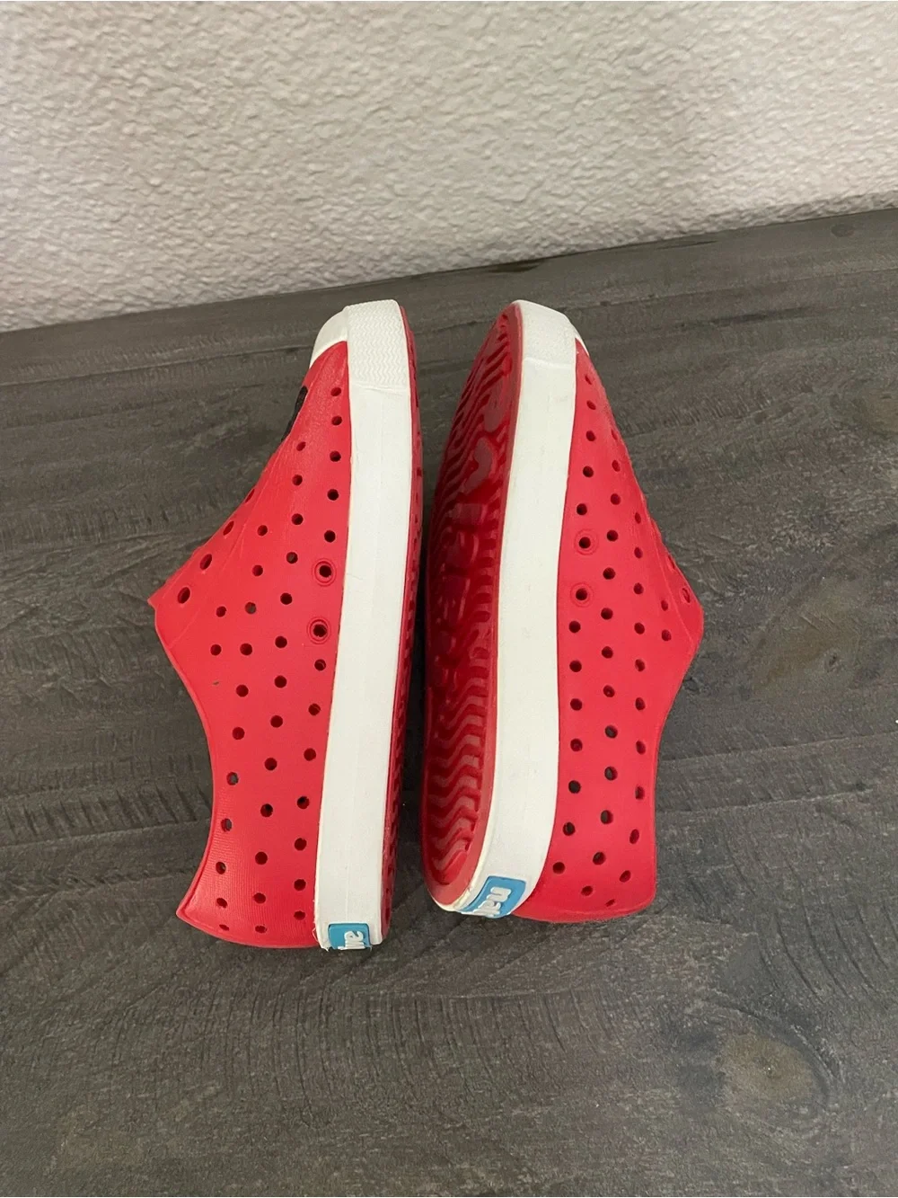 Minnie Mouse Native Kids Red Water Shoes with Character Bow Graphic
